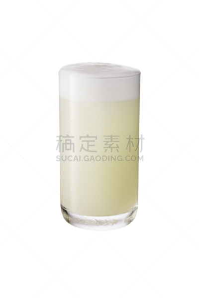 鸡尾酒,白色,精神振作,杜松子,碳酸饮料,饮料,传统,湿,剪贴路径,寒冷