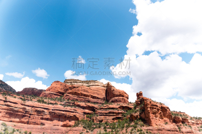 塞多纳,亚利桑那,美国,天空,美,公园,水平画幅,石灰石,户外,干的