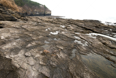 岩石,海滩,先寒武期,白垩系,自然,水,水平画幅,地形,无人,户外