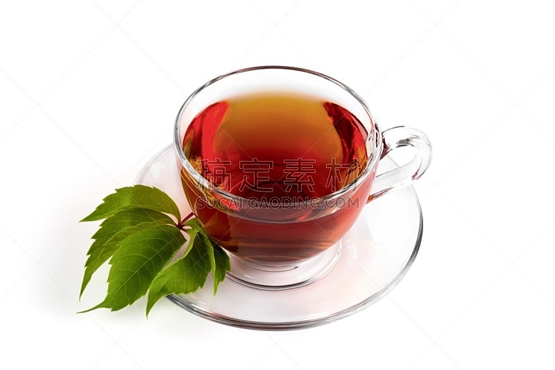 茶,液体,热,水平画幅,无人,茶杯,玻璃,叶子,饮料,马克杯