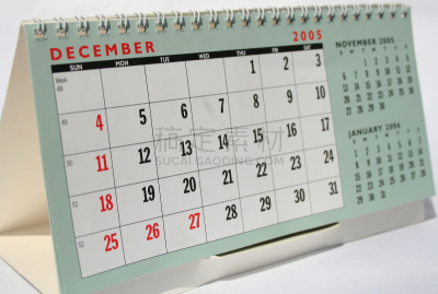 日历,新的,水平画幅,历日,书页,螺线,月,新年,新年前夕