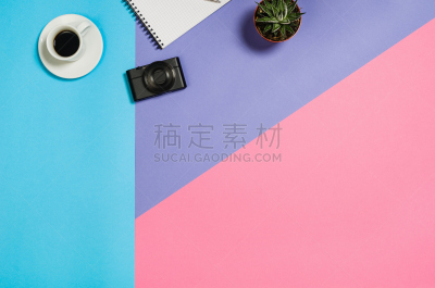 书桌,办公室,商务,女人,平铺,傻瓜相机镜头,排列整齐,数码相机,女性特质,柔和色