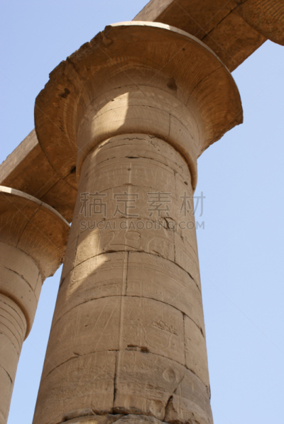 埃及,自然立柱,垂直画幅,纪念碑,古代文明,荷花,法老,文字,石材,高大的