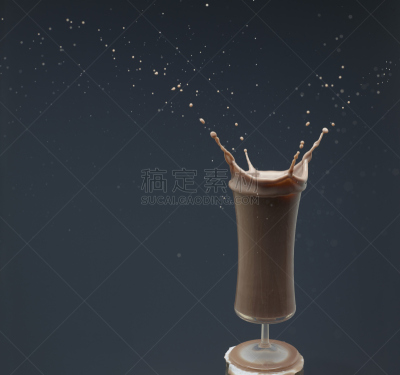 牛奶,巧克力,水平画幅,奶油,湿,维生素,鸡尾酒,含酒精饮料,果汁,夏天