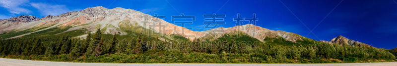 阿拉斯加,全景,美国,连结体,雪,自然美,丹那利国家公园,夏天,户外,两极气候