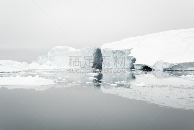 北冰洋,冰山,北极,格陵兰,天空,风,气候,雪,北美,戏剧性的景观