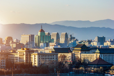 北京,北京cbd国际高尔夫国际俱乐部,三里屯,天空,水平画幅,高视角,夜晚,无人,户外,都市风景