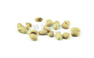 大豆,分离着色,白色背景,豆奶,青豆,褐色,水平画幅,素食,无人,膳食