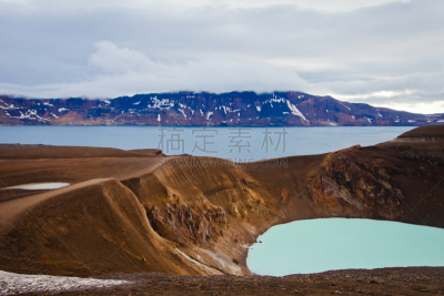 冰岛国,火山口,火山,名声,夏天,格里姆火山,hveravelir,阿斯奇亚火山口,赫克拉火山,卡拉夫拉