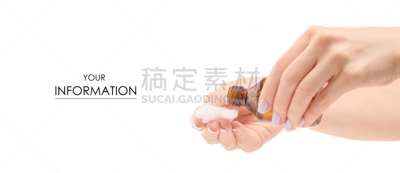广口瓶,手牵手,雌性动物,漂白的头发,化妆棉球,式样,水平画幅,无人,健康,含酒精饮料