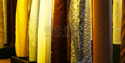 纺织品,股票行情,华丽的,棉,泰国,色彩鲜艳,商业金融和工业,舍夫沙万,丝绸,红色