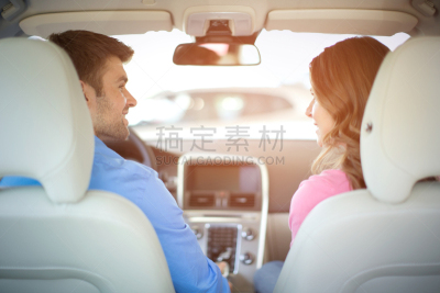 异性恋,汽车,副驾驶座,豪华轿车,乘客座椅,汽车租赁,汽车内部,30到39岁,新的,业主