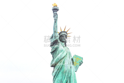 纽约,著名景点,雕像,自由女神像,水平画幅,符号,户外,雕塑,国内著名景点,河流