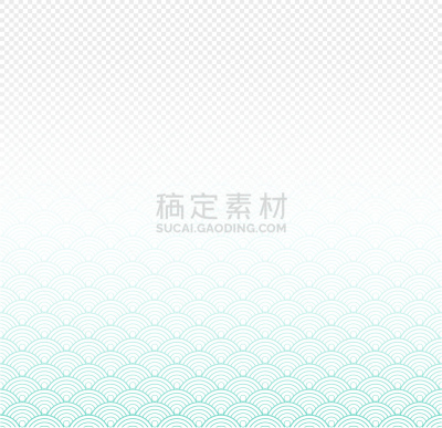 四方连续纹样,背景,矢量,波形,传统,海浪,螺线,云景,春节