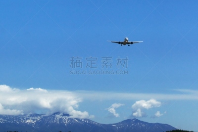 雪,连续性,川区,旭岳火山,十胜岳,大雪山,旭川,雪山,留白,水平画幅