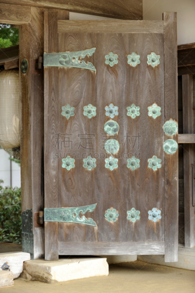 京都府,古典式,日本,寺庙,地面,障子,翼型门,铆钉,垂直画幅,古董