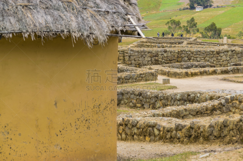 厄瓜多尔,都市风光,安地斯山脉,地形,城镇,阿苏艾,因加皮尔卡,古代文明,印加人文明,水平画幅