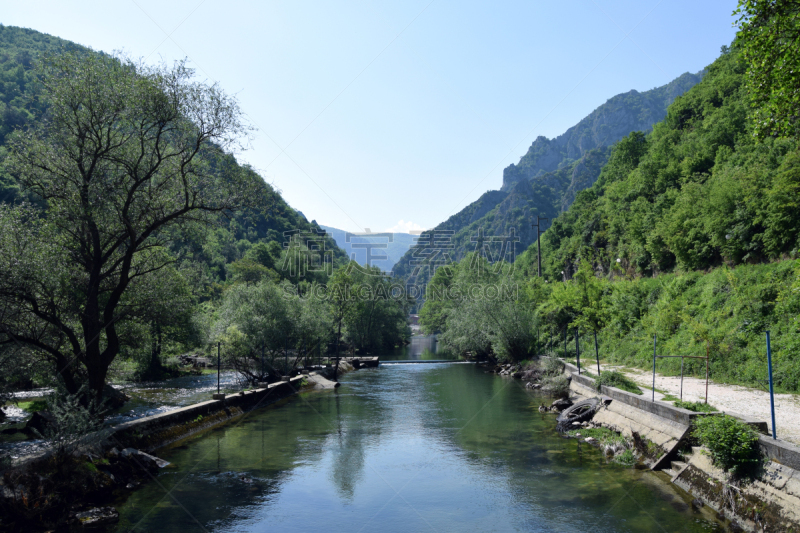 皮船,河流,斯科普里,马其顿地区,峡谷,山,障碍滑雪赛,运动,皮划艇,环境