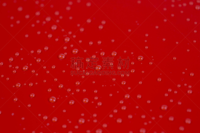 水滴,饮用水,红色背景,水,纹理效果,平视角,早晨,香槟,实验室,金属