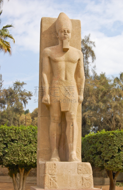 rameses ii,雕像,孟斐斯,巨像,象形文字,法老,中东,远古的,非洲,古老的
