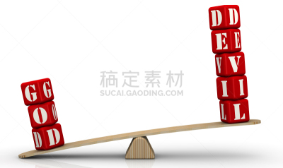 恶魔,神,天秤座,单词,背景分离,测量工具,比较,平衡,秤,立方体形状