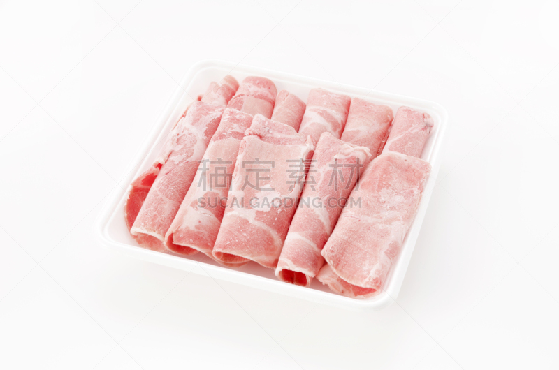 白色背景,猪肉,餐盘,波士顿,烟蒂,细的,塑胶,肉制品,清新,食品