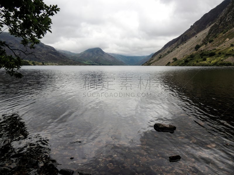 沃斯代尔黑德,英格兰湖区,地形,瓦斯特湖,看,wastwater湖,英国国家信托基金,自然,水平画幅,山