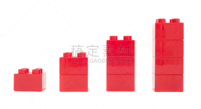 红色,玩具,图表,立方体,塑料积木,腥黑穗病,四个物体,水平画幅,形状,无人