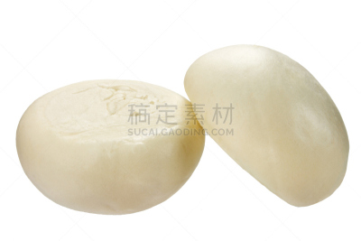面包,蒸菜,中式小笼包,小甜面包,白色,白色背景,小圆面包,背景分离,食品,图像