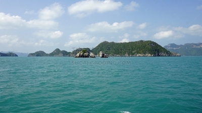 泰国,船,著名景点,绿松石色,岩石,夏天,户外,天空,花岗岩,安通群岛国家海洋公园