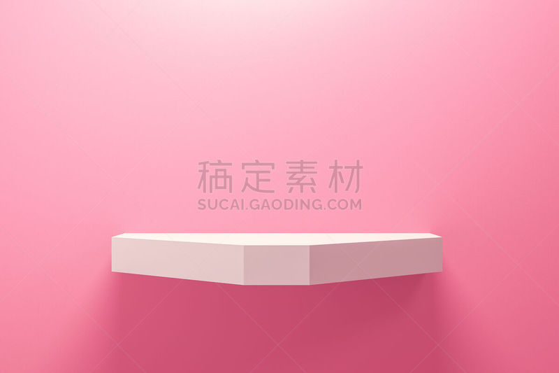 空的,三维图形,极简构图,粉色,架子,墙,背景幕,背景聚焦,概念,出示