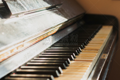 钢琴键,古典式,生锈的,选择对焦,作曲家,管弦乐队,原音乐,古典音乐会,古典乐,音符