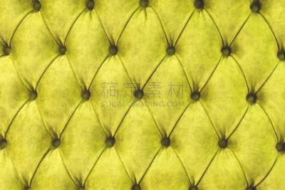 平视角,特写,沙发,时尚,黄色,按钮,背景,查斯特菲尔德,棉被,席子