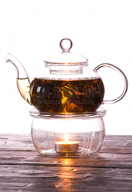 茶,白色,垂直画幅,正面视角,褐色,玻璃,湿,饮料,草,充满的