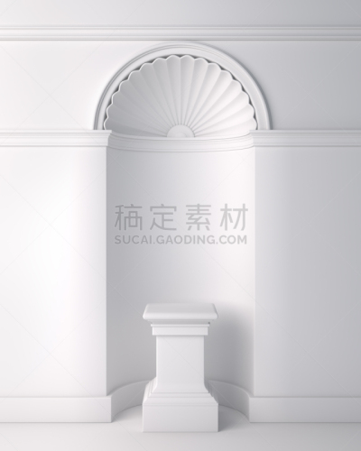 底座,白色,正下方视角,轻蔑的,商品,指挥台,简单,空的,桌位,模板