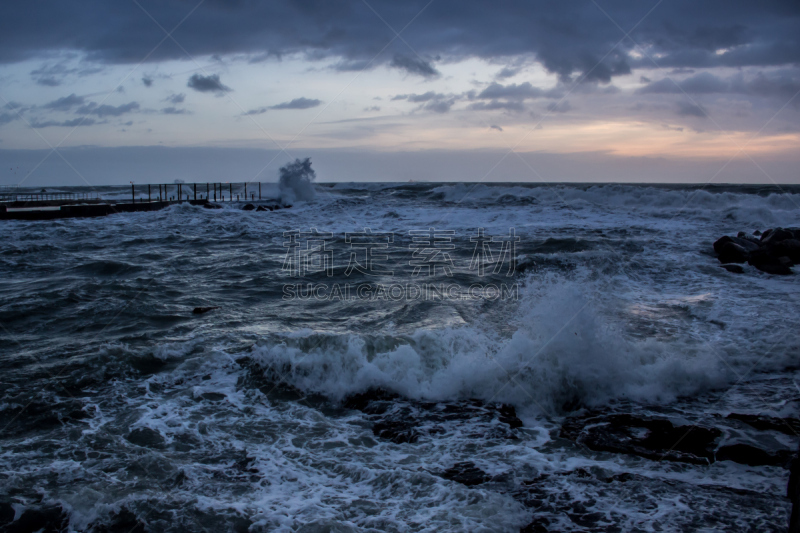 里窝那,粗糙的,海洋,梯田,天空,暴风雨,水平画幅,海港,运河,旅行者