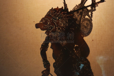皮影偶,印度尼西亚,马来西亚人,哇扬戏,木偶剧,日惹特区,爪哇,水平画幅,无人,摄影