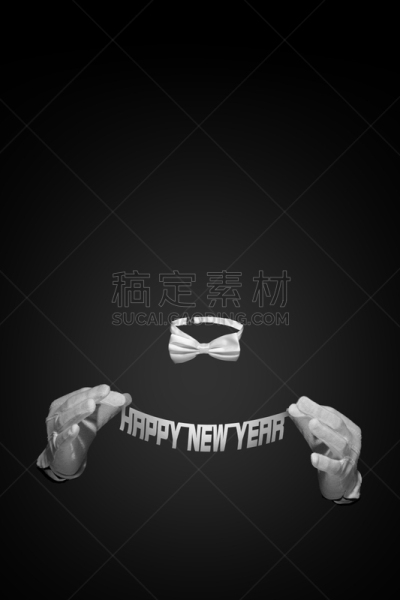 新年前夕,贺卡,社会化网络,新的,消息,黑色背景,想法,部分,白色