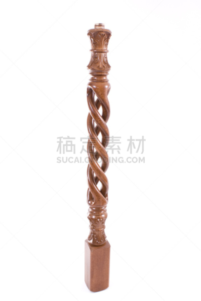 栏杆支柱,垂直画幅,木制,无人,背景分离,栏杆,建筑业,室内,白色,摄影