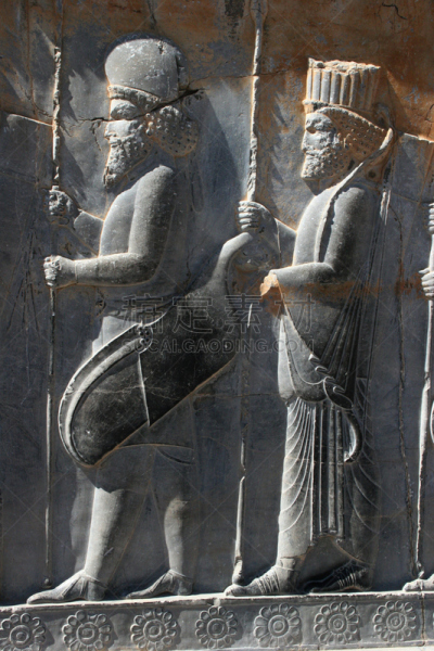 帕希玻里斯,薛西斯大门,Alexander the Great,设拉子,浅浮雕,垂直画幅,公元前,地名,无人,古老的
