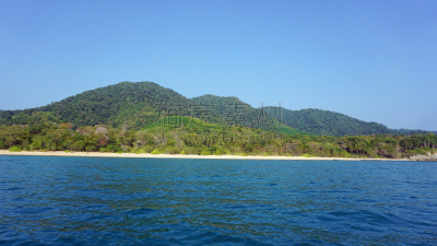 蓝塔岛,海岸线,甲米,国家公园,水平画幅,无人,夏天,异国情调,户外,泰国