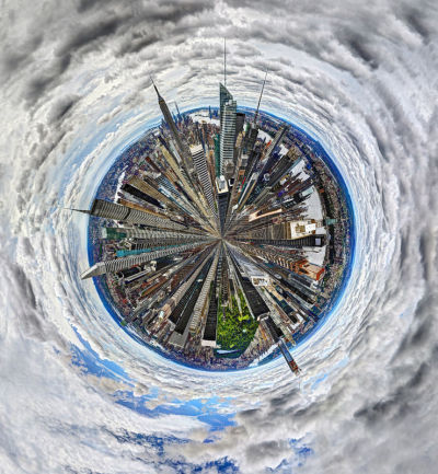 全景,曼哈顿,南极洲,垂直画幅,无人,城市天际线,建筑外部,户外,都市风景,球体