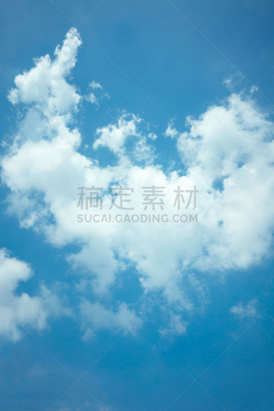 天空,云,白色,蓝色,背景,留白,紫色,垂直画幅,美,风