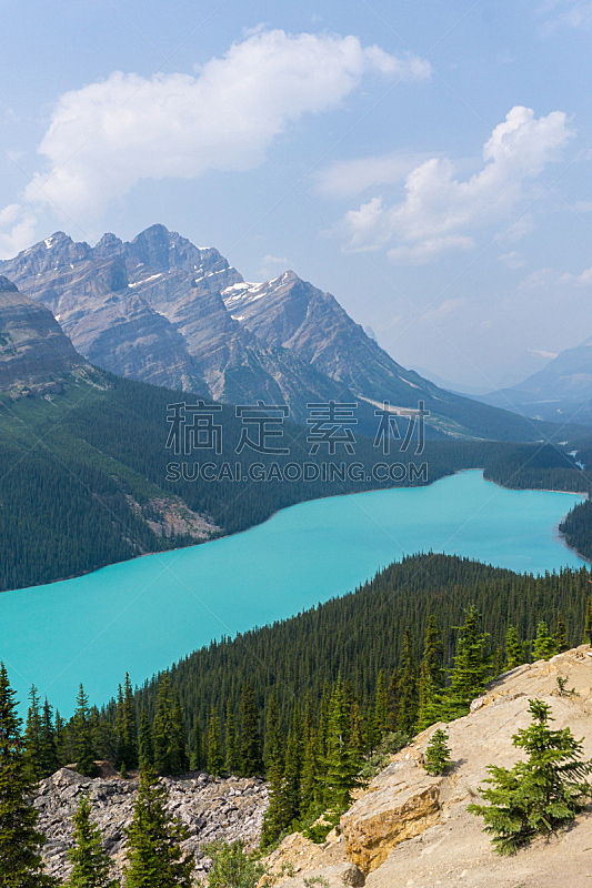 湖,蓝色,山,背景,冰河,与众不同,自然,垂直画幅,云,图像