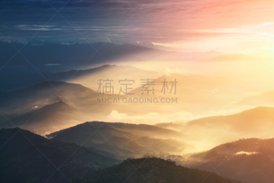白昼,夜晚,美,水平画幅,山,无人,早晨,户外,光,尼泊尔