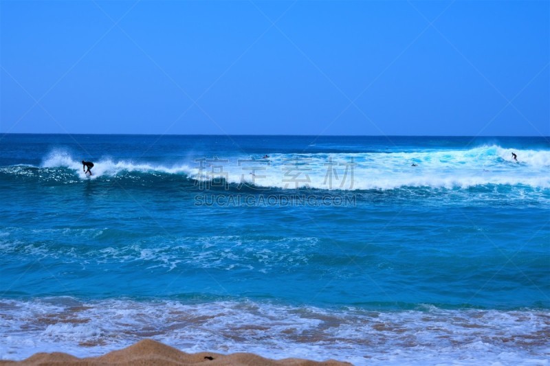 玛卡哈,波浪,瓦胡岛,海滩,瓦安娜海岸,名声,太平洋岛屿,身体趴板冲浪,热带气候,环境