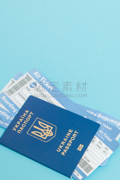 机票,票,无人,蓝色背景,空白的,留白,船上,商务,旅途