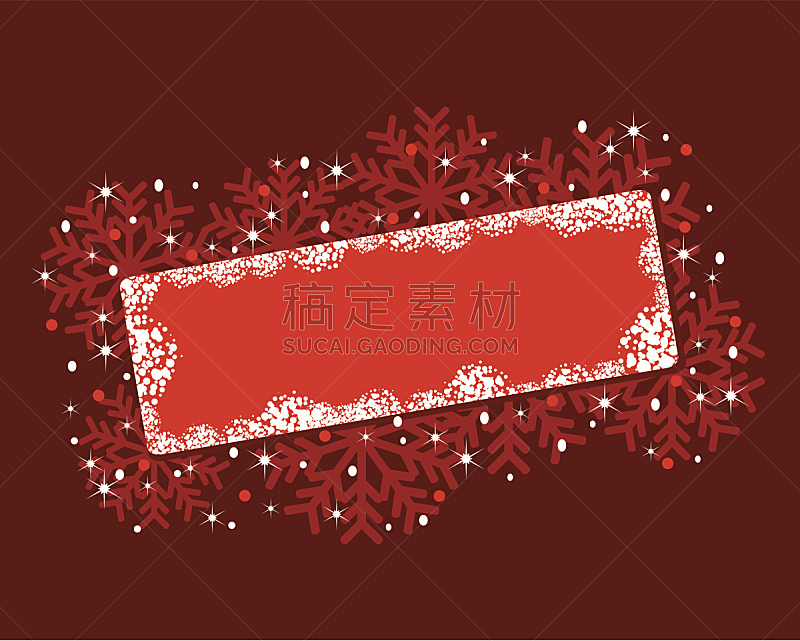边框,空白的,留白,雪,无人,圣诞装饰,红色,圣诞装饰物,冬天