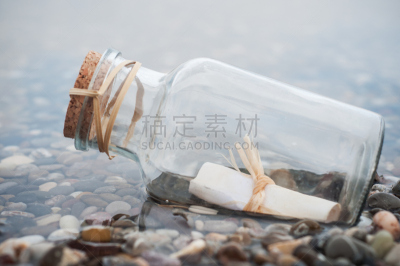 海滩,瓶中信,葡萄酒,水,沙子,夏天,私密,泡泡,瓶子