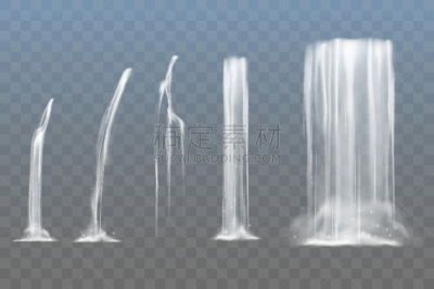 瀑布,白内障,自然公园,水,湿,透明,雨,卡通,河流,液体